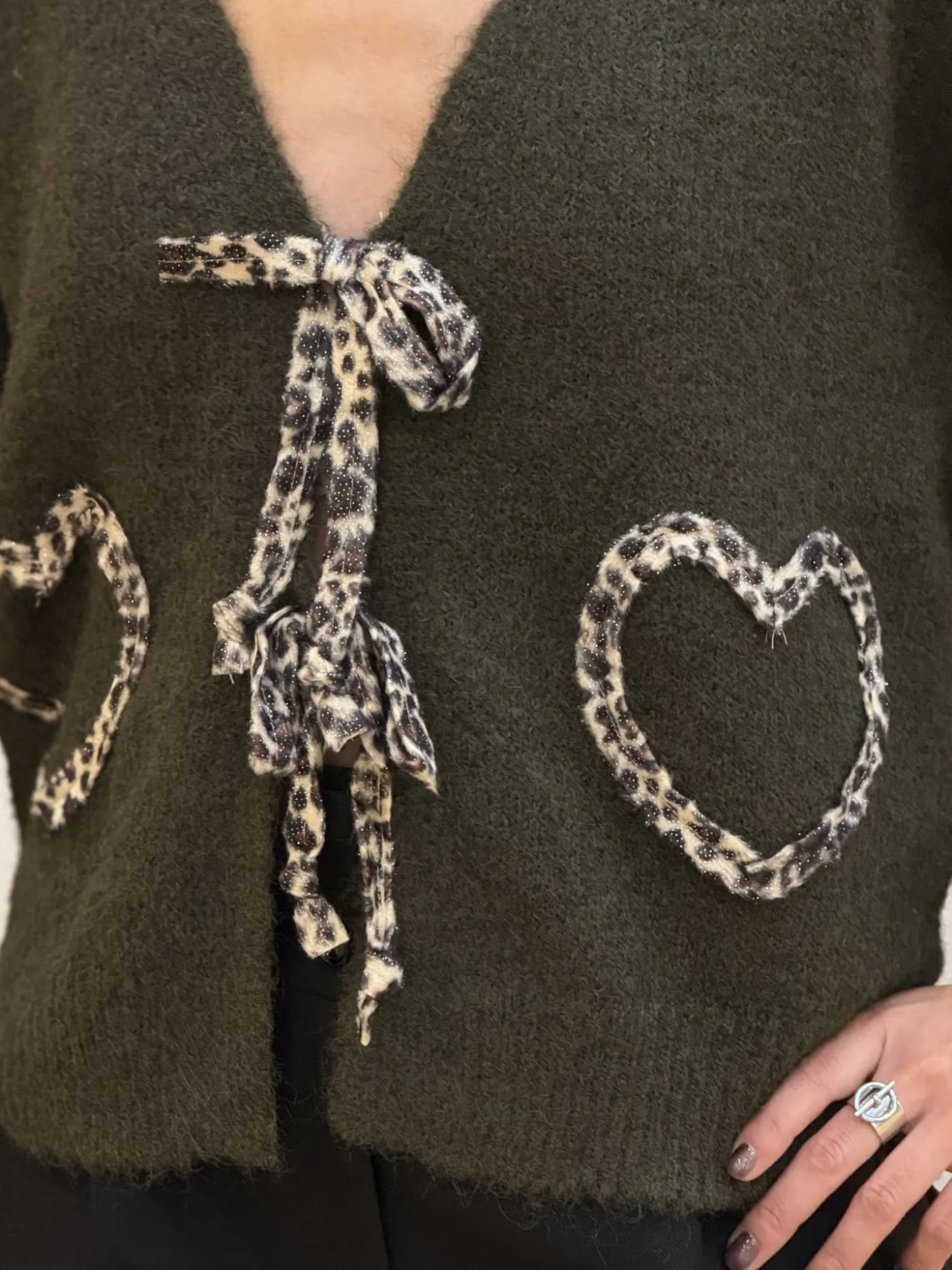 Mademoiselle Marcelle Curvy ❤️ | Léopard ??*Pull Peggy