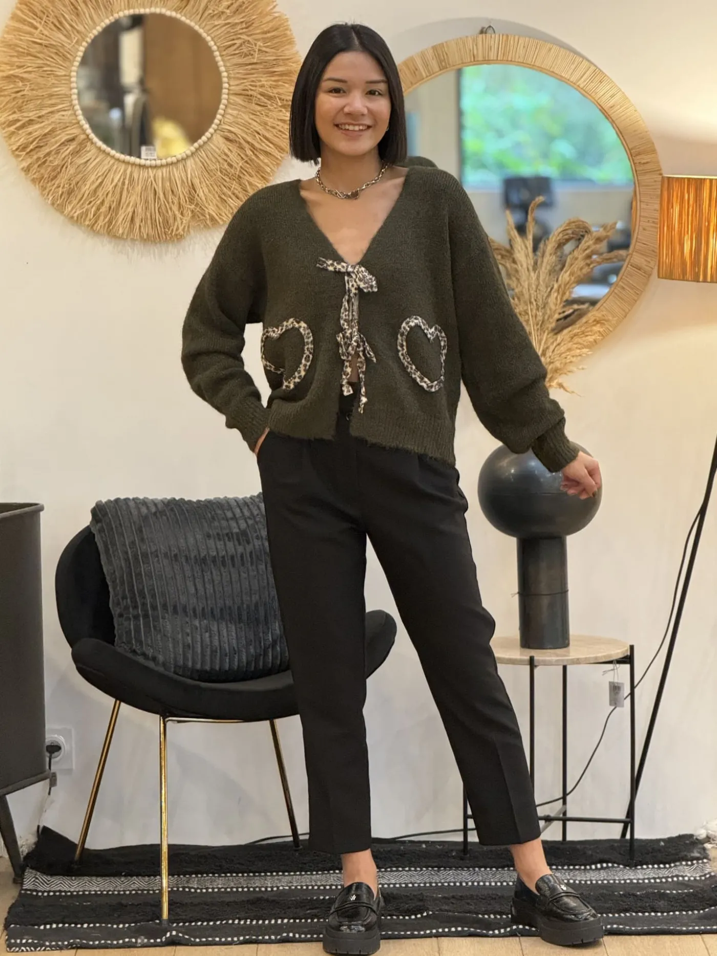 Mademoiselle Marcelle Curvy ❤️ | Léopard ??*Pull Peggy