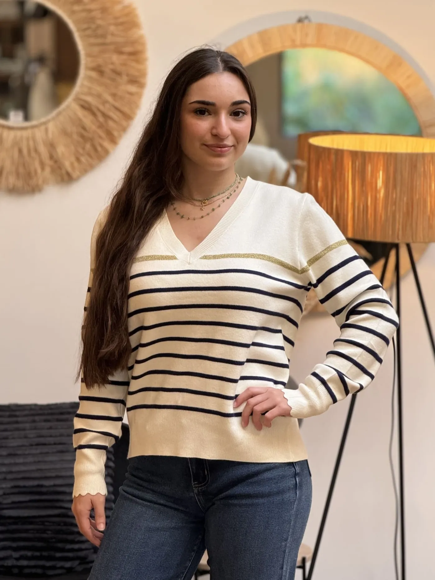 Mademoiselle Marcelle Gilets Et Pulls*Pull Sabine