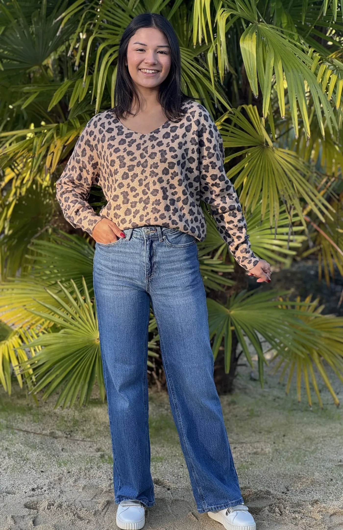 Mademoiselle Marcelle Curvy ❤️ | Léopard ??*Pull Séverine