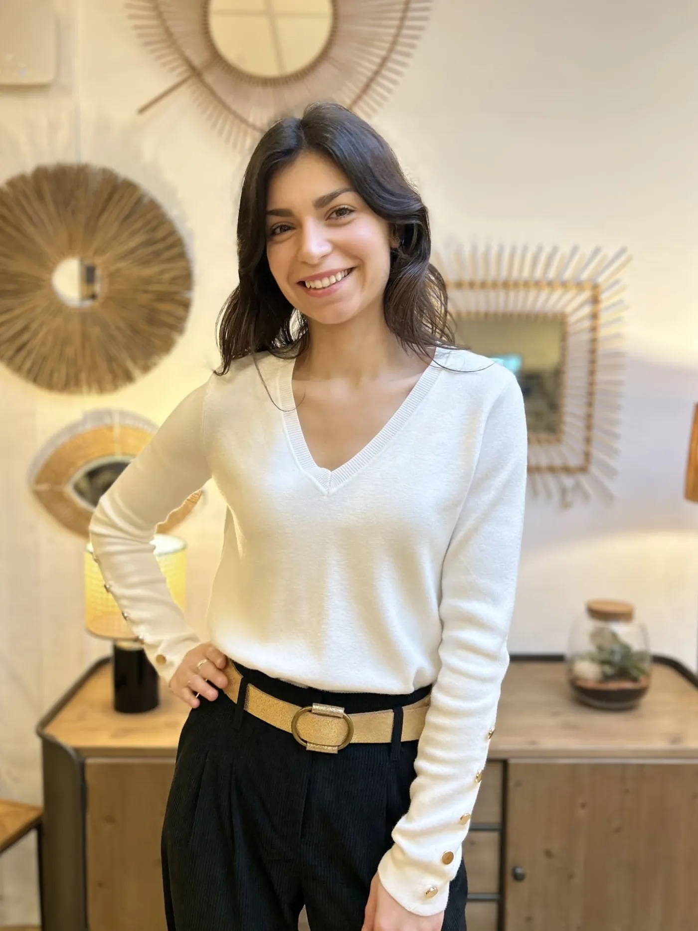 Mademoiselle Marcelle Gilets Et Pulls*Pull Éveline