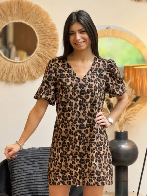 Mademoiselle Marcelle Léopard ?? | Robes*Robe Huguette