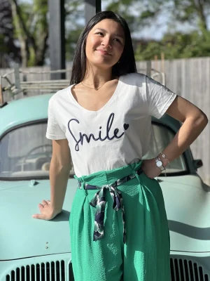 Mademoiselle Marcelle Tee-Shirts*Tee-shirt Smile