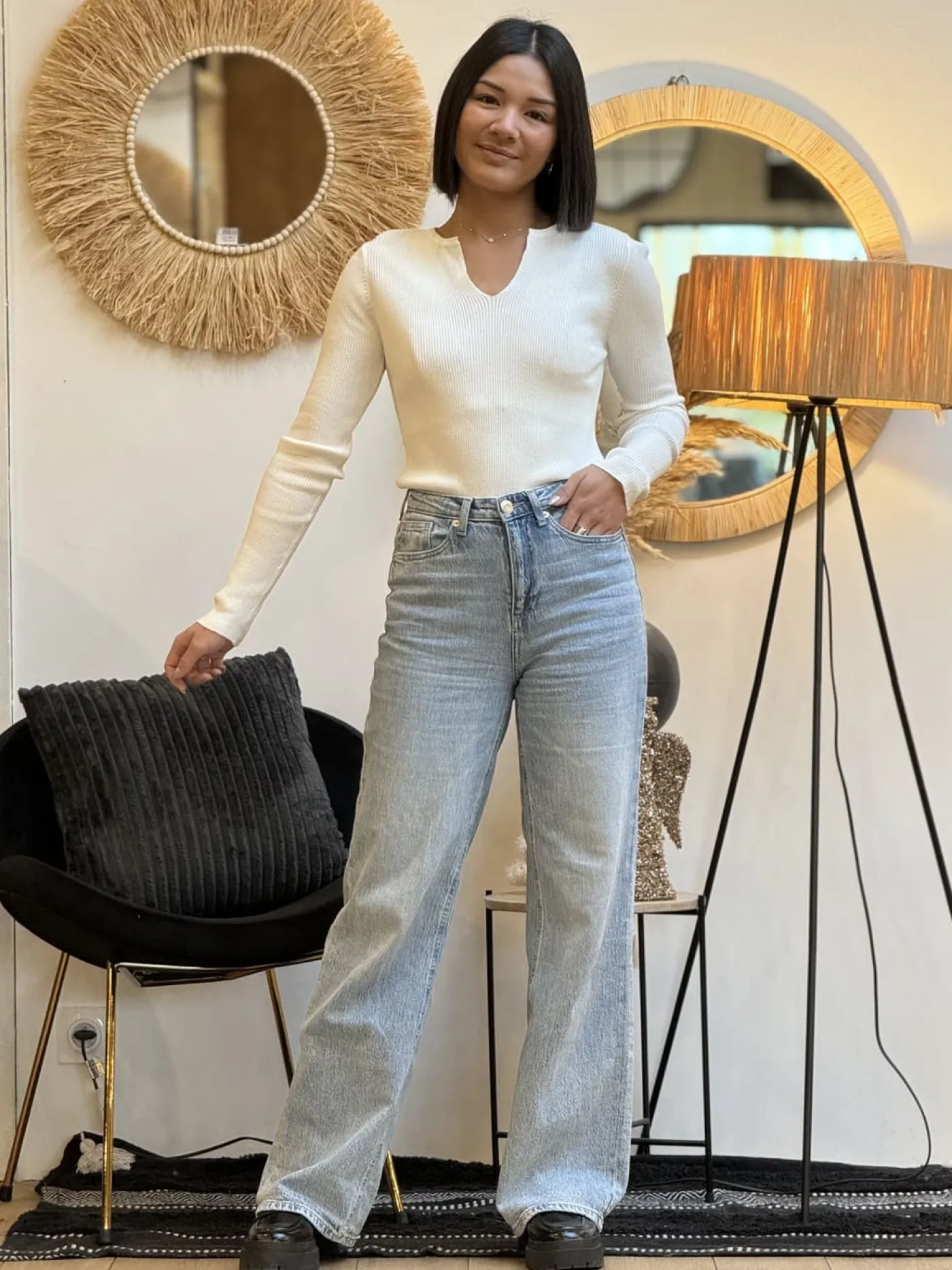 Mademoiselle Marcelle Tops, Blouses Et Chemises*Top Angélique