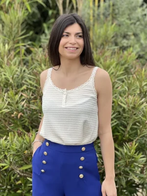 Mademoiselle Marcelle Tops, Blouses Et Chemises*Top Capucine