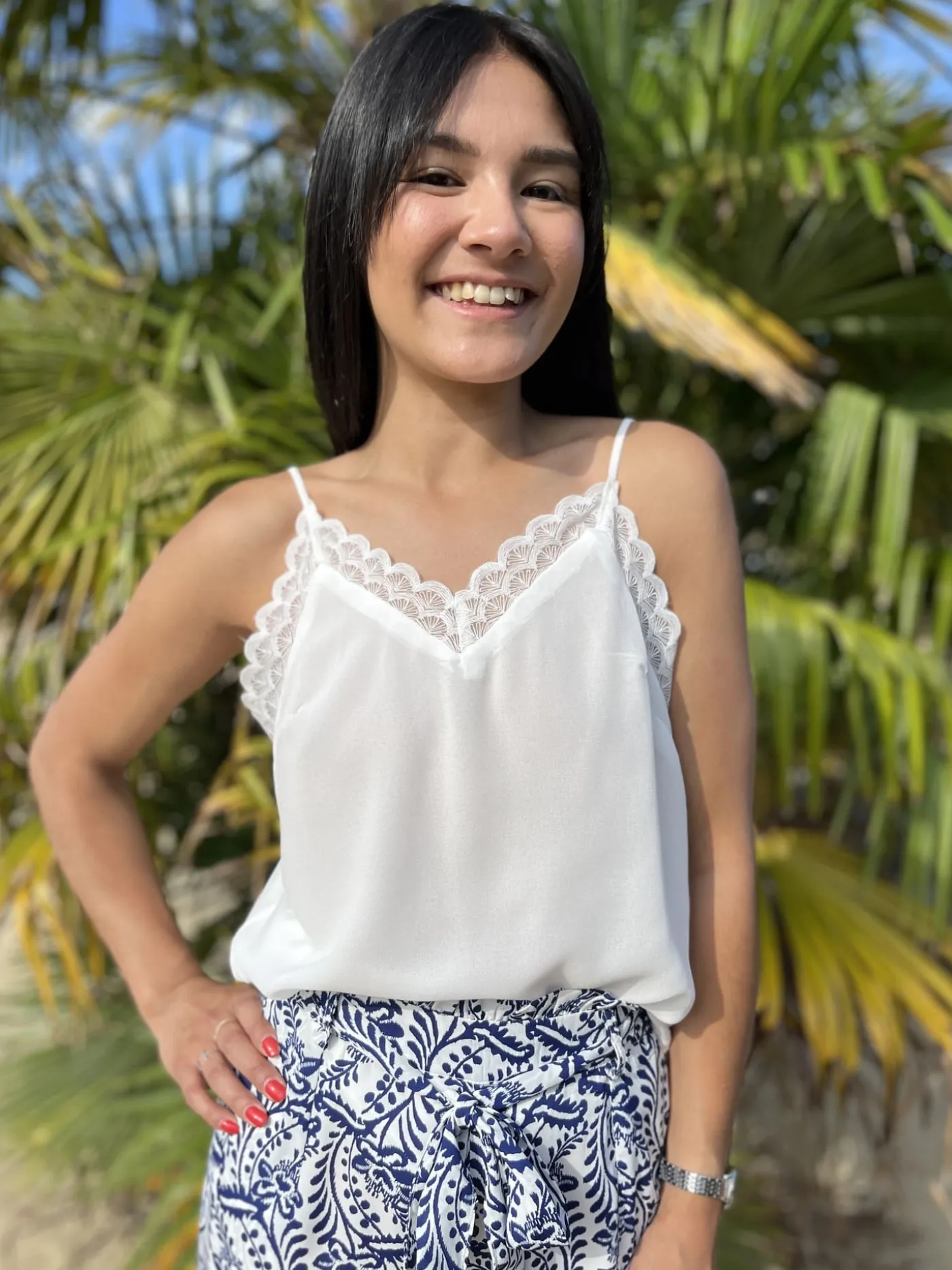 Mademoiselle Marcelle Tops, Blouses Et Chemises*Top Clarisse