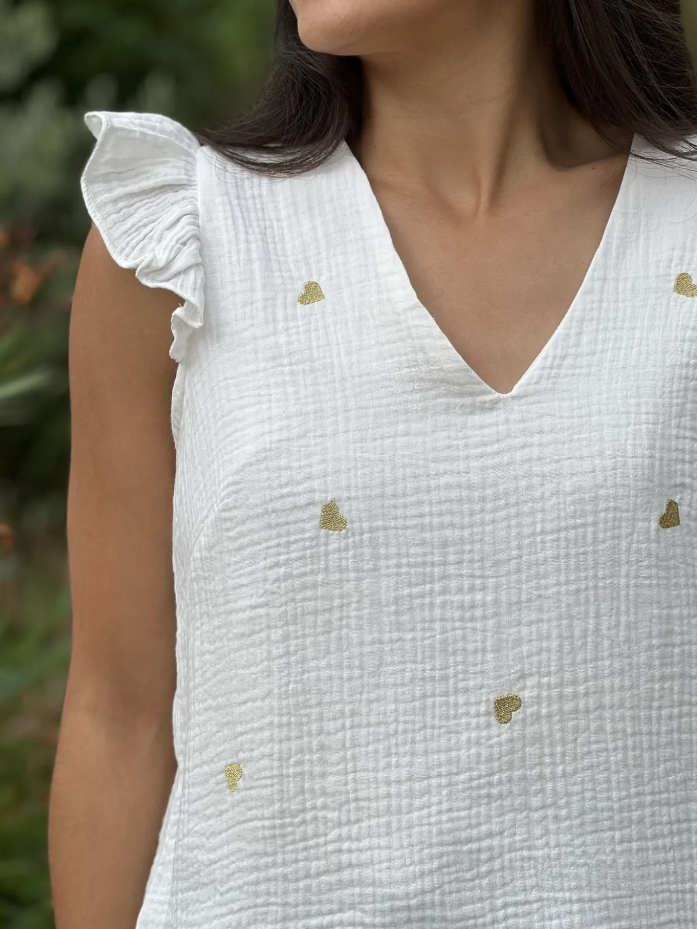 Mademoiselle Marcelle Tops, Blouses Et Chemises*Top Coline