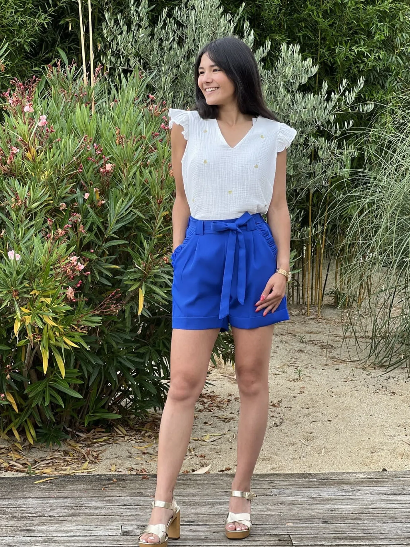 Mademoiselle Marcelle Tops, Blouses Et Chemises*Top Coline