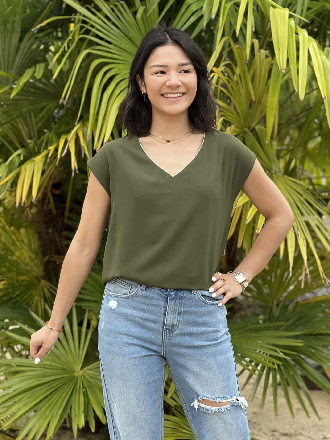 Mademoiselle Marcelle Tops, Blouses Et Chemises*Top Delphine