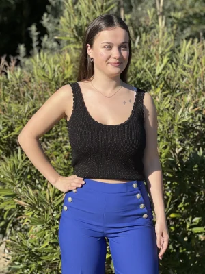 Mademoiselle Marcelle Tops, Blouses Et Chemises*Top Diamantine