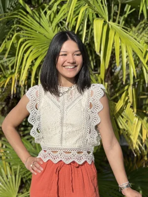 Mademoiselle Marcelle Tops, Blouses Et Chemises*Top Estelle