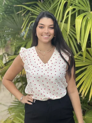 Mademoiselle Marcelle Tops, Blouses Et Chemises*Top Floriane