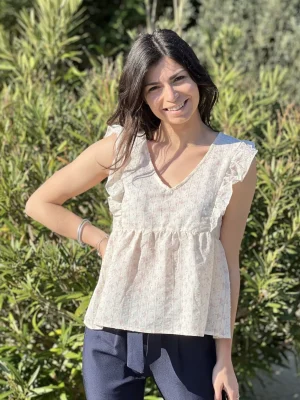 Mademoiselle Marcelle Tops, Blouses Et Chemises*Top Hélène