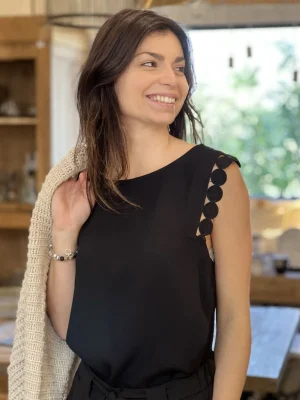 Mademoiselle Marcelle Tops, Blouses Et Chemises*Top Marjolaine