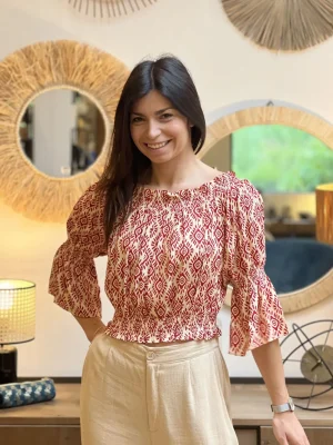 Mademoiselle Marcelle Tops, Blouses Et Chemises*Top Mathilde