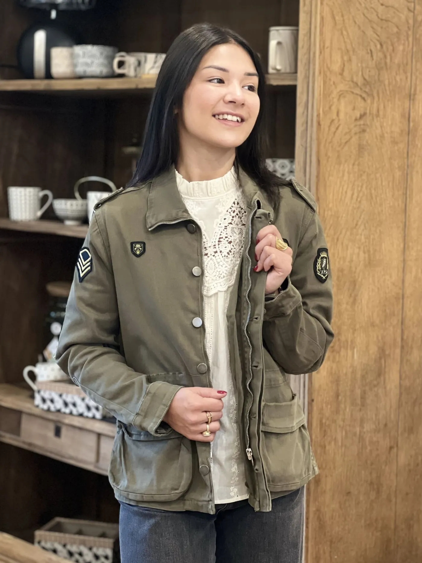 Mademoiselle Marcelle Curvy ❤️ | Vestes Et Manteaux*Veste Clarisse