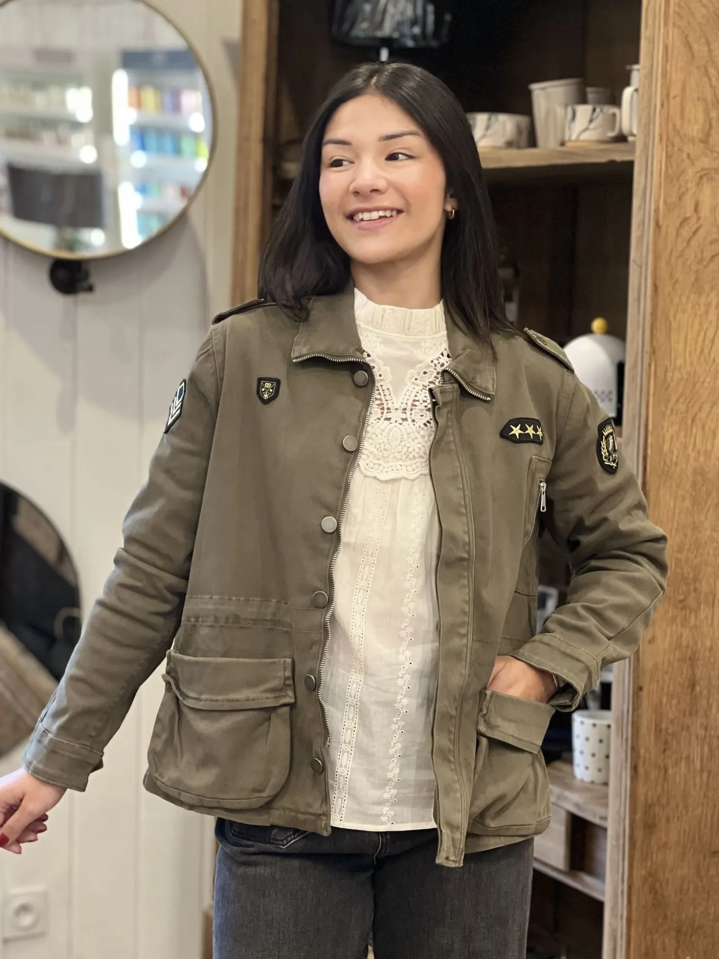 Mademoiselle Marcelle Curvy ❤️ | Vestes Et Manteaux*Veste Clarisse