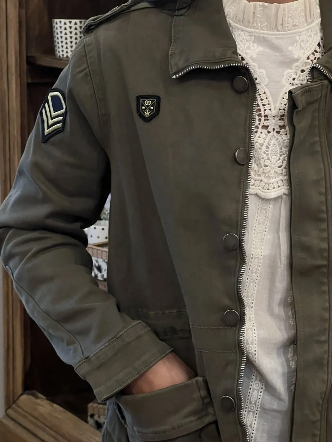 Mademoiselle Marcelle Curvy ❤️ | Vestes Et Manteaux*Veste Clarisse