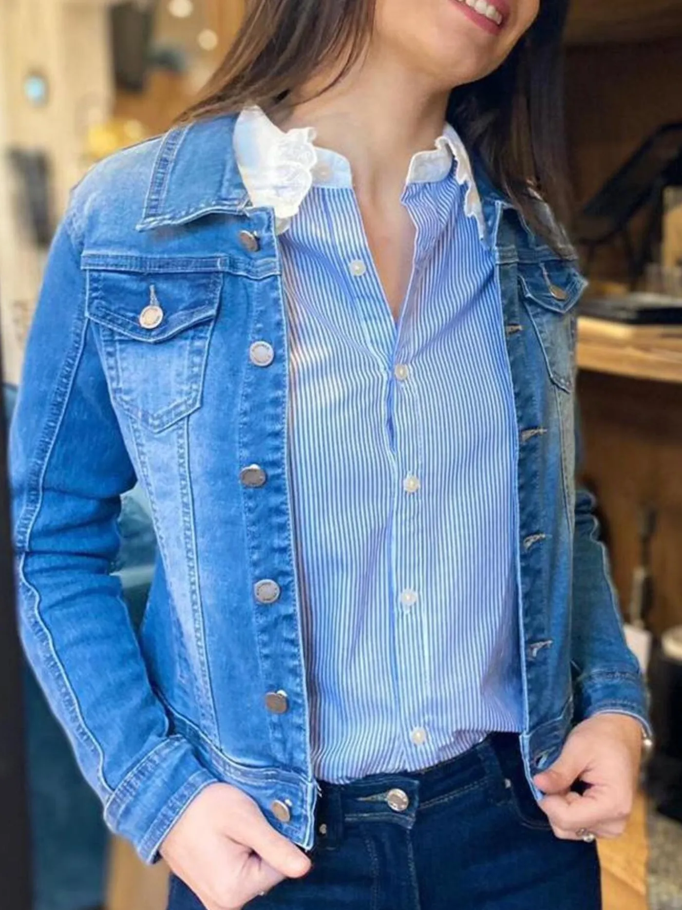 Mademoiselle Marcelle Vestes Et Manteaux*Veste Rosebelle